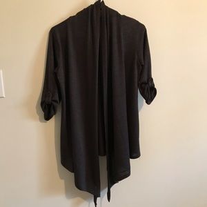 Dark gray cardigan